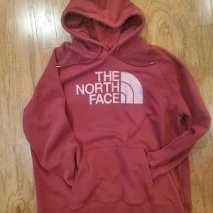 Northface hoodie, Women's XXL, Red
